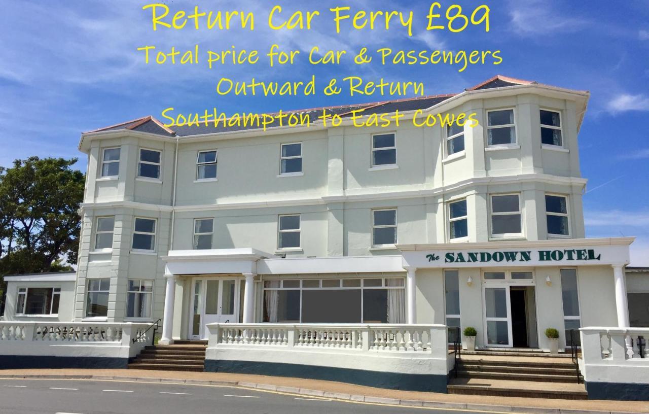 Sandown Hotel - Sandown, Isle Of Wight --- Return Car Ferry 89 Pounds From Southampton Ngoại thất bức ảnh